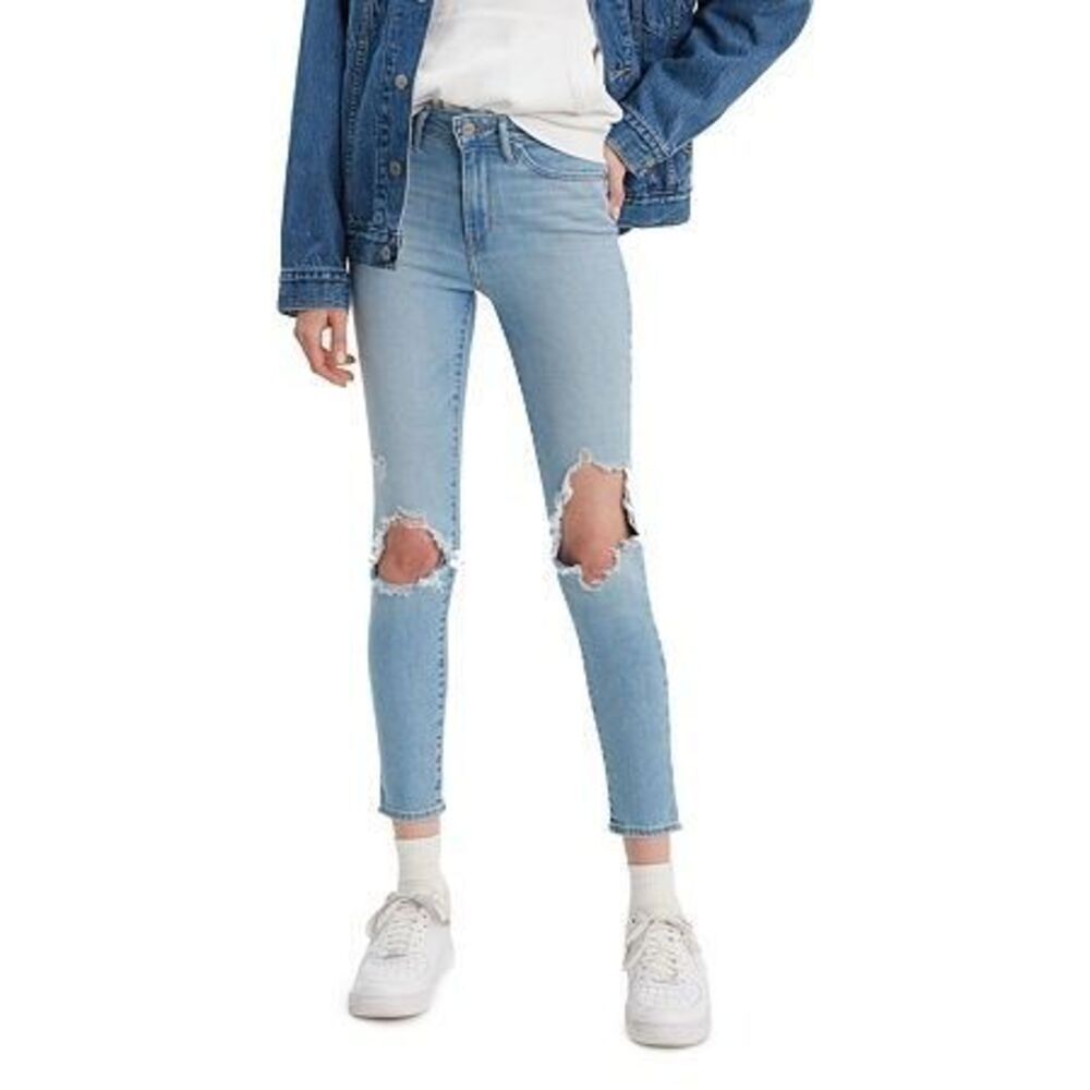 Levi's Women's 721 Ankle High-Rise Skinny Jeans - Azure Falls‎ Size 28
